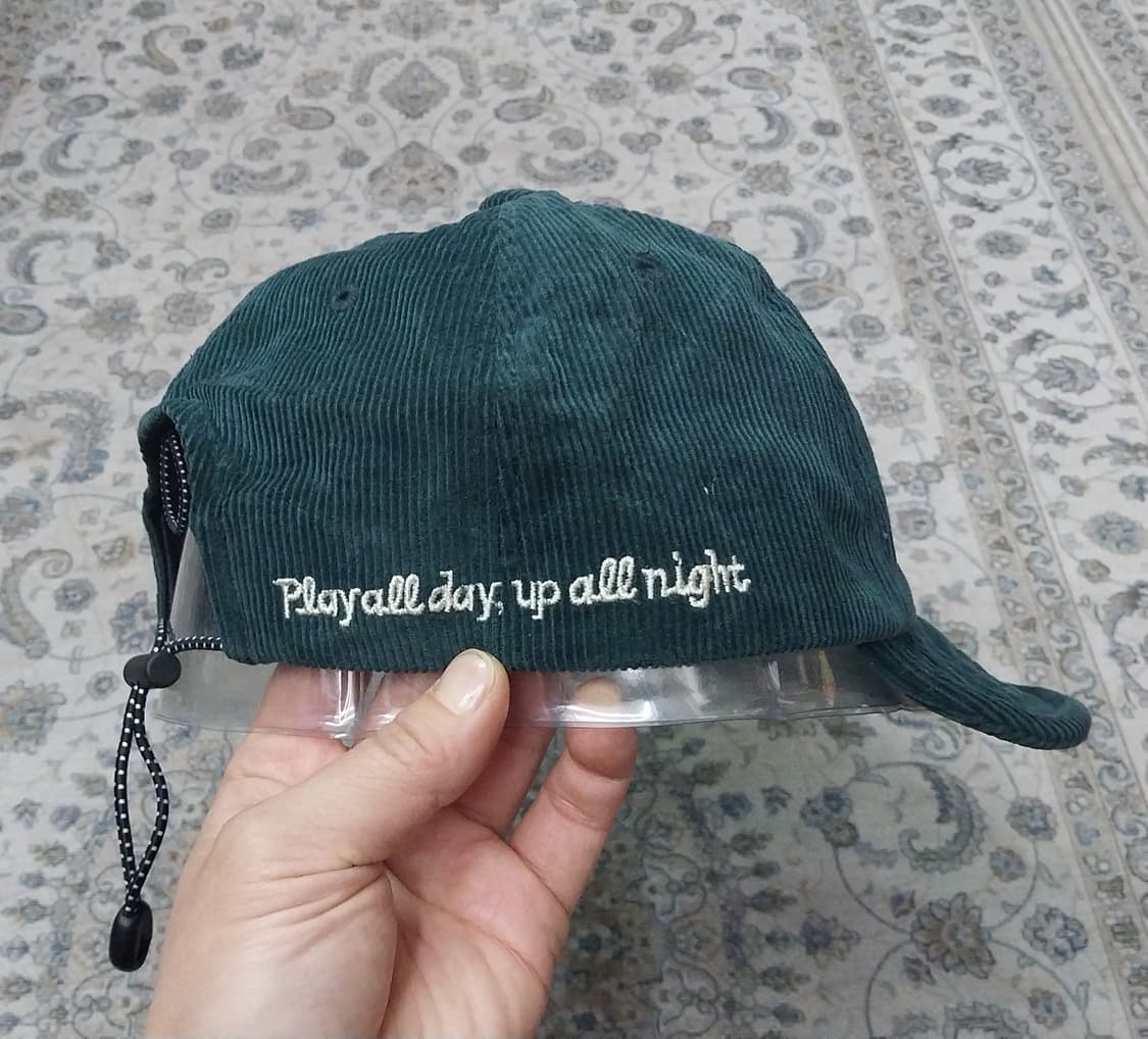 Kappy X 모노클 Yeti 코듀로이 볼캡 포레스트 그린 상품이미지5