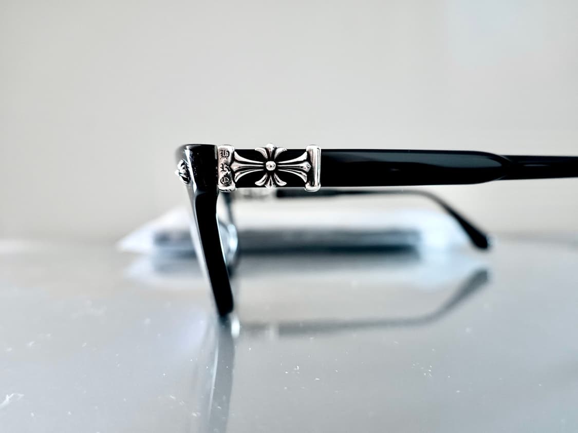 크롬하츠 콕스어커 블랙/실버 안경 상품이미지3