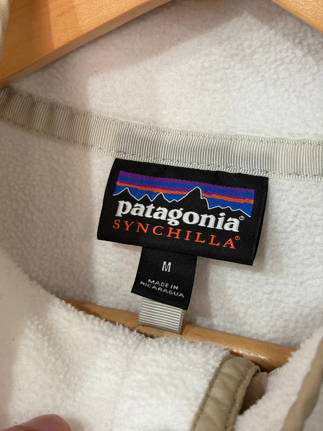 J28 파타고니아 신칠라 스냅티 플리스 M 상품이미지3