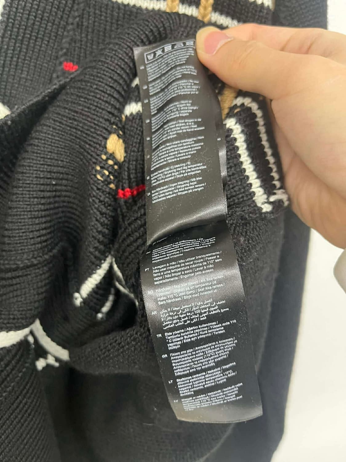 [2] 마쥬 플레이드 체크 울 니트 가디건 상품이미지6