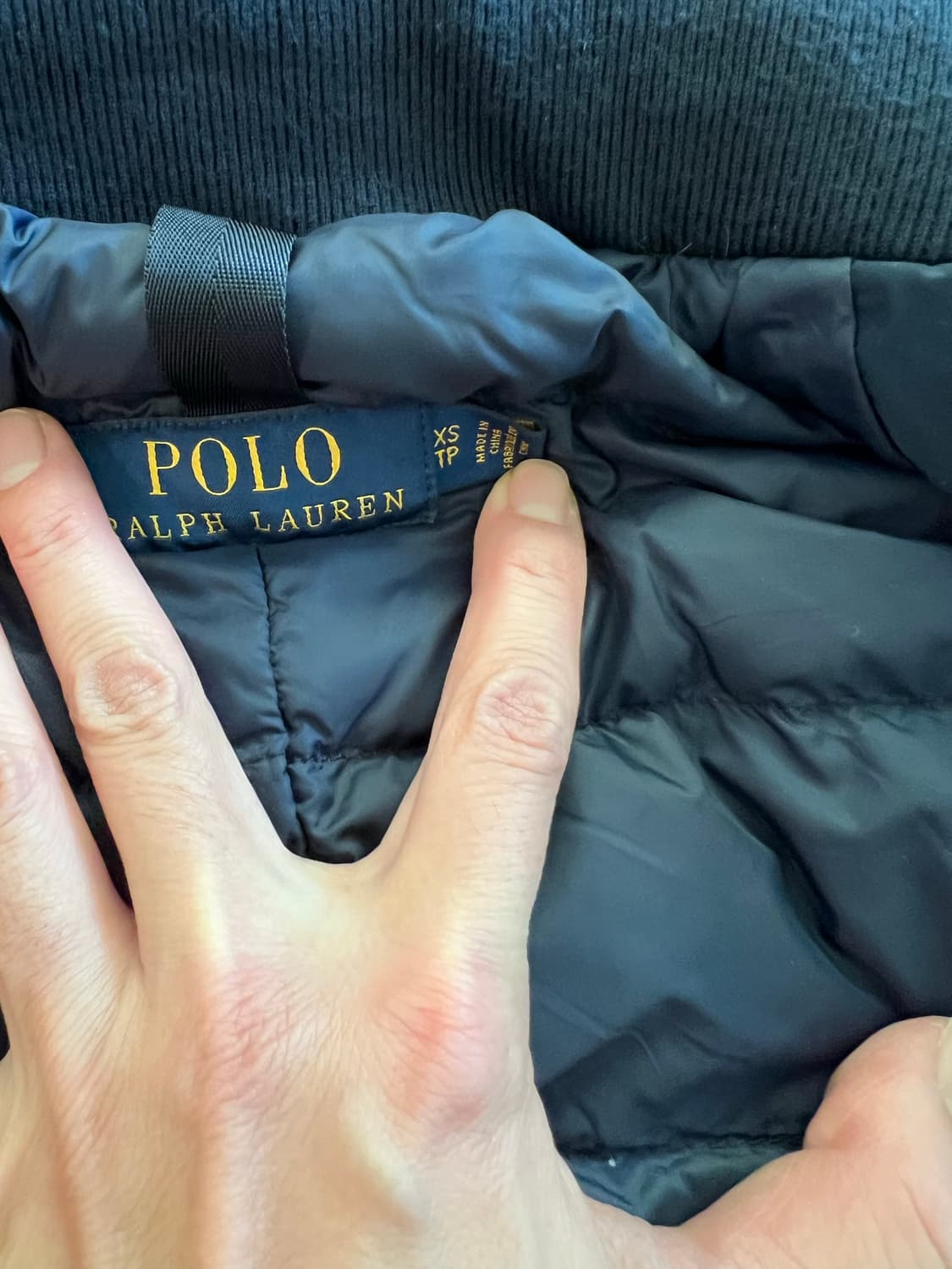 폴로 패딩자넷 정품  상품이미지8