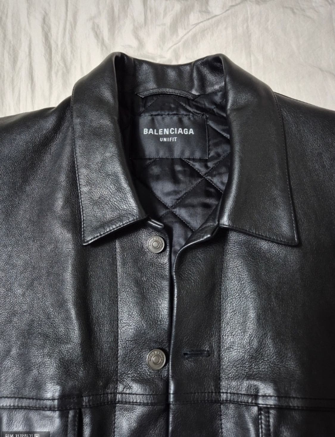 발렌시아가 버팔로 가죽자켓 상품이미지2