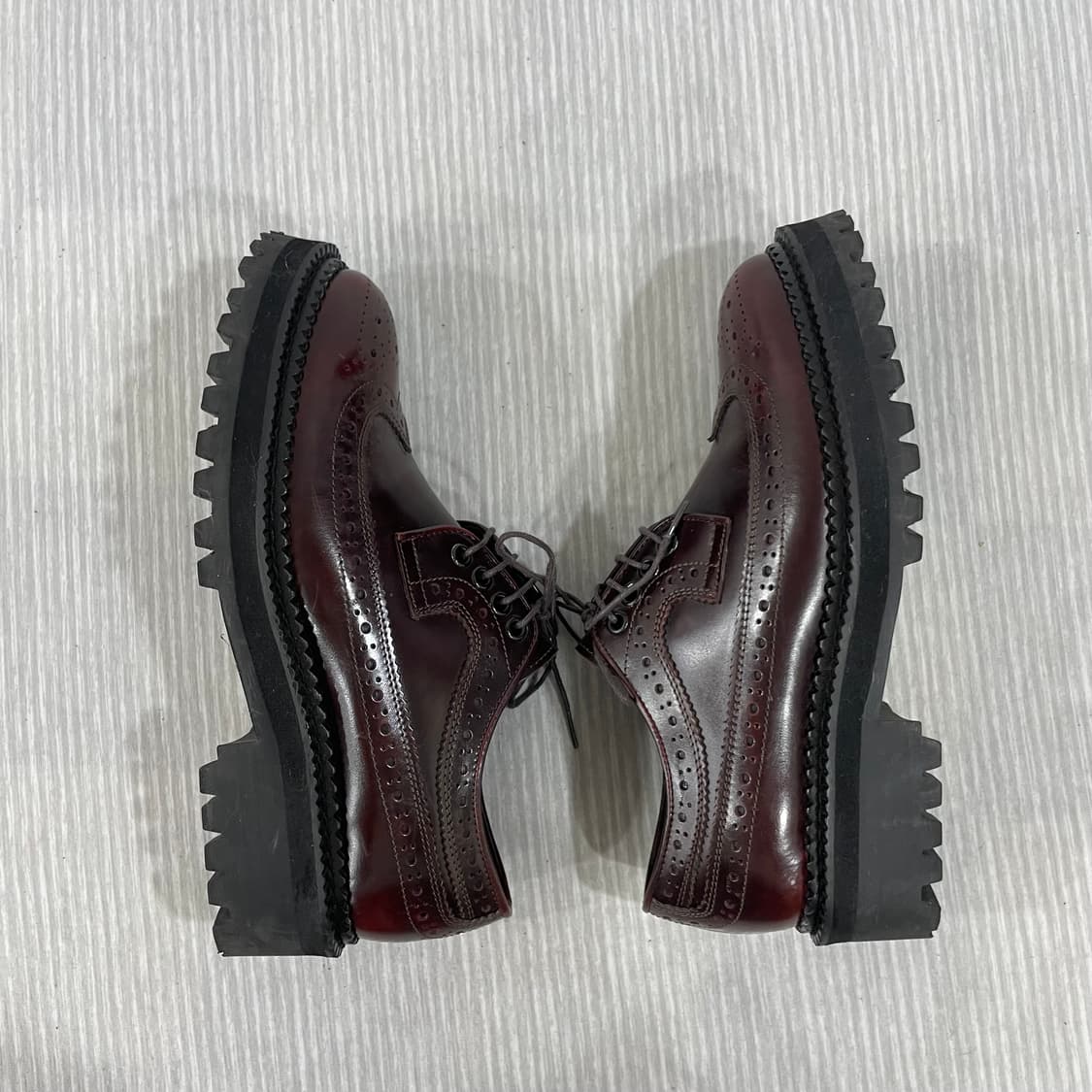914) 에이레네 윙팁 구두 230mm 상품이미지6
