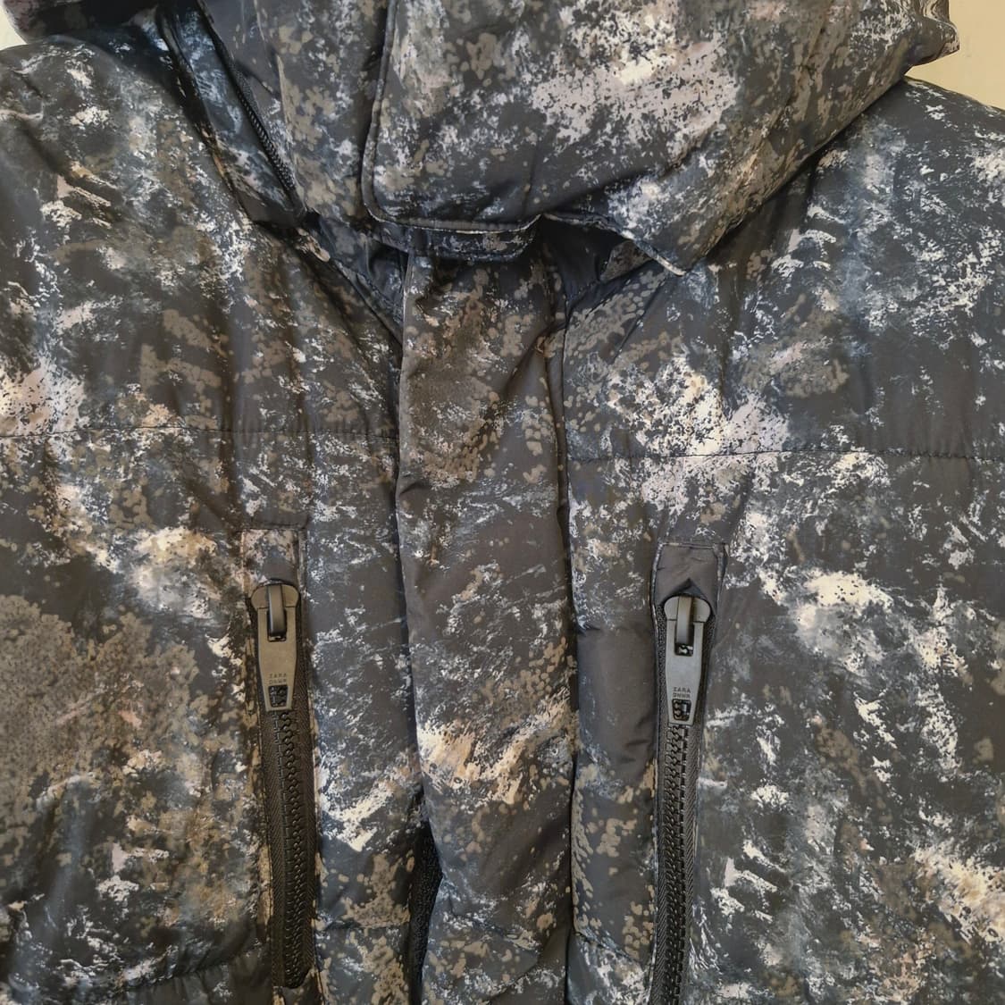 자라 카모플라쥬 패딩 M 상품이미지2