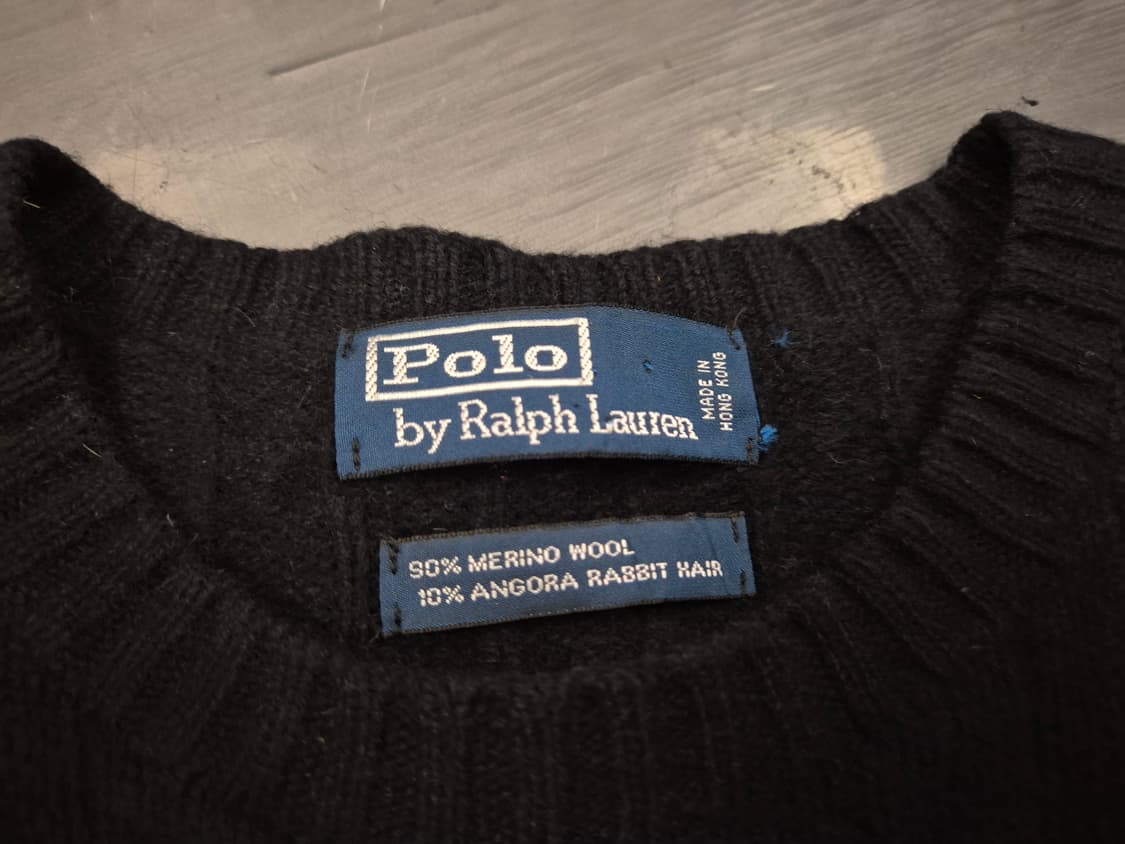 00s 폴로랄프로렌 앙고라 메리노 울 케이블 니트 상품이미지5