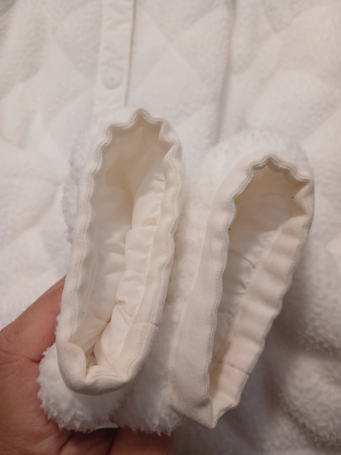 내셔널지오그래픽 정품 여성 유틸리티 뽀글이 퀼팅 자켓 90~95 사이즈 상품이미지8