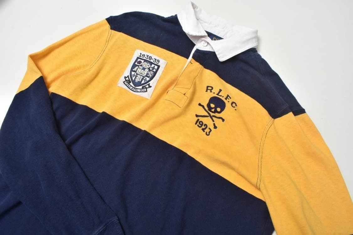 폴로 랄프로렌 스컬 럭비셔츠 L N1215 상품이미지3