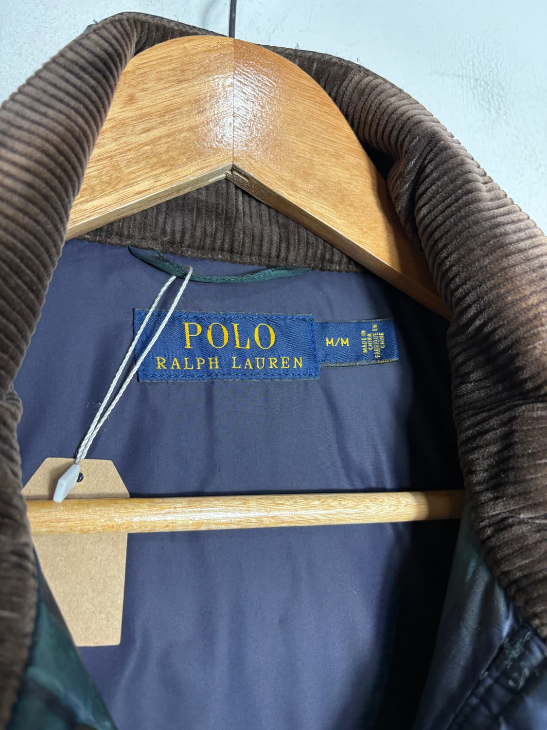 Polo 폴로 체크 패딩 베스트 상품이미지4