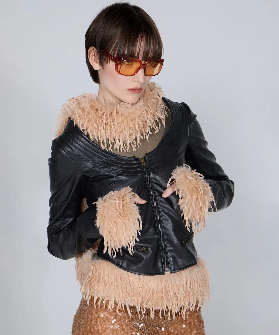 SCULPTOR 스컬프터 레더자켓 상품이미지3