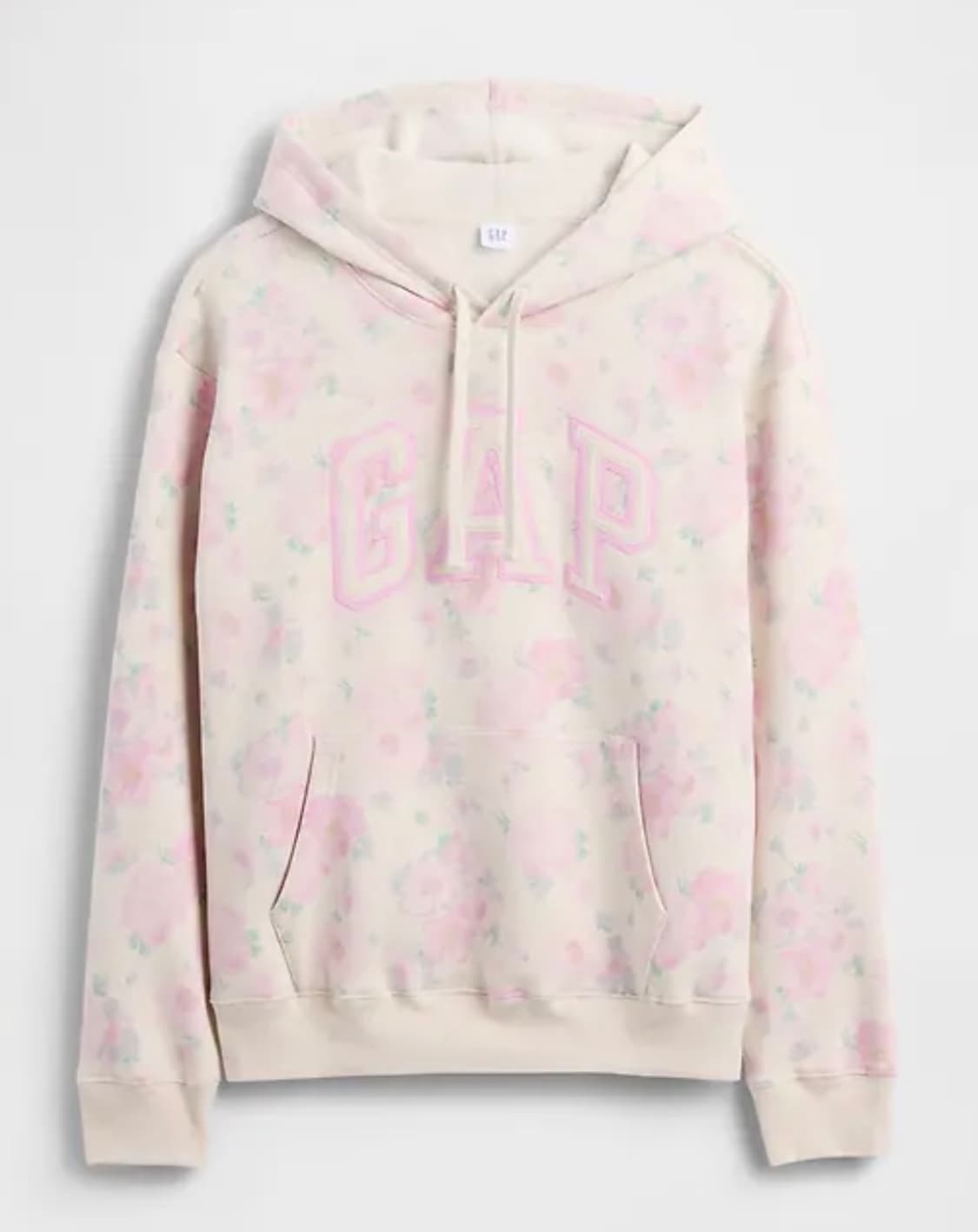 갭 GAP 여성 릴렉스드 후드 핑크 플로럴 갸루 y2k 상품이미지1