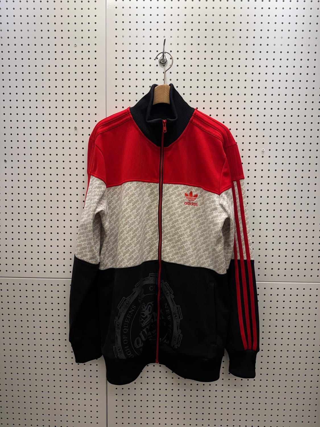90s 아디다스 퀸스 빅로고 트랙탑 져지  U42 상품이미지2