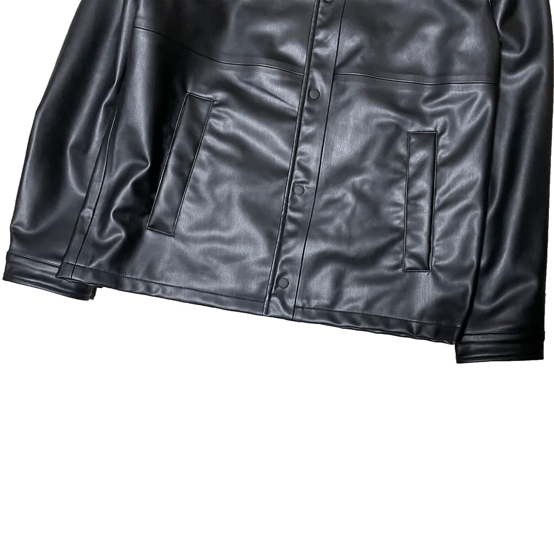 ZARA 자라 비건레더 셔츠 자켓 상품이미지4