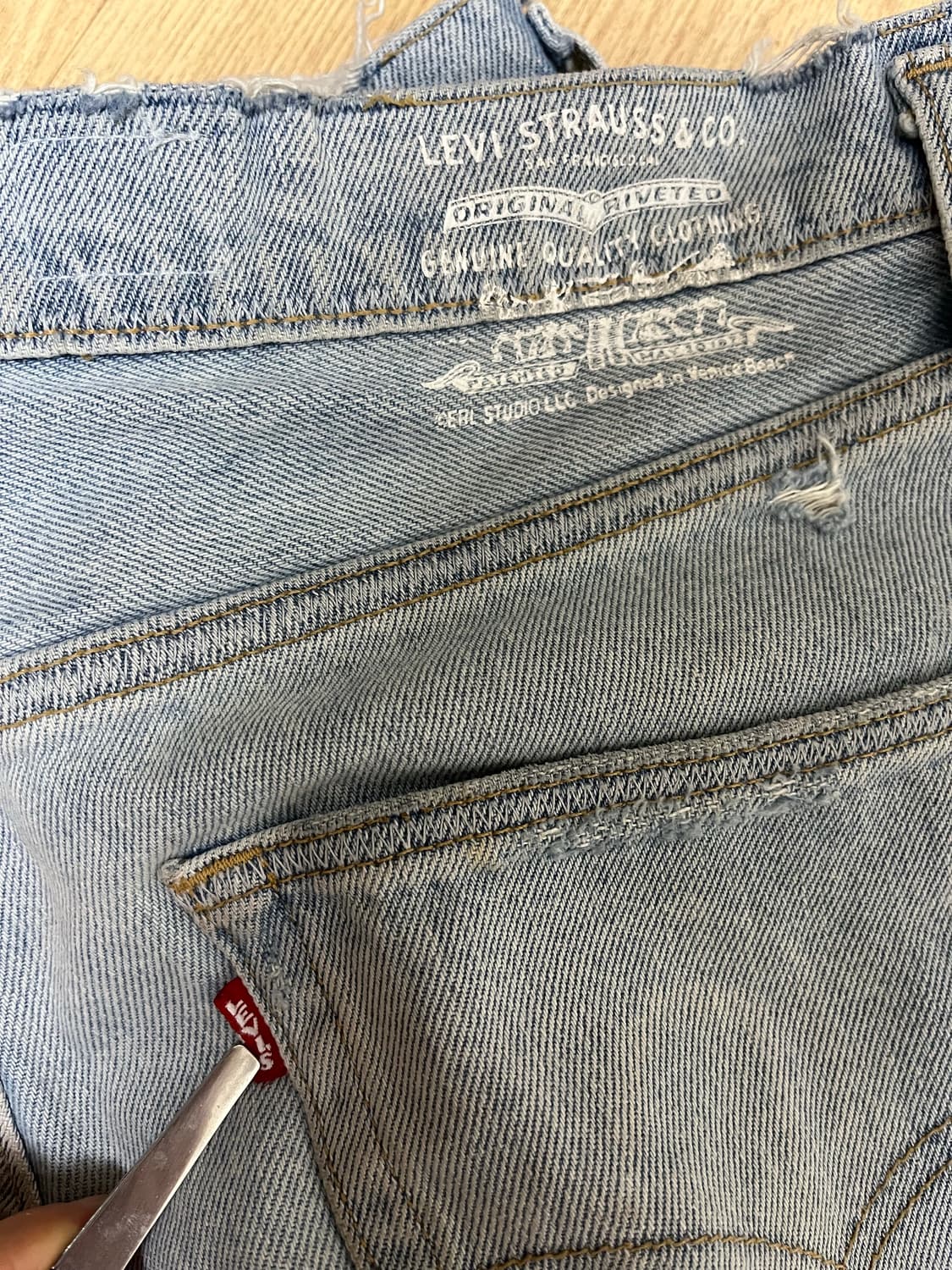 ERL x Levis stay loose jeans 상품이미지4