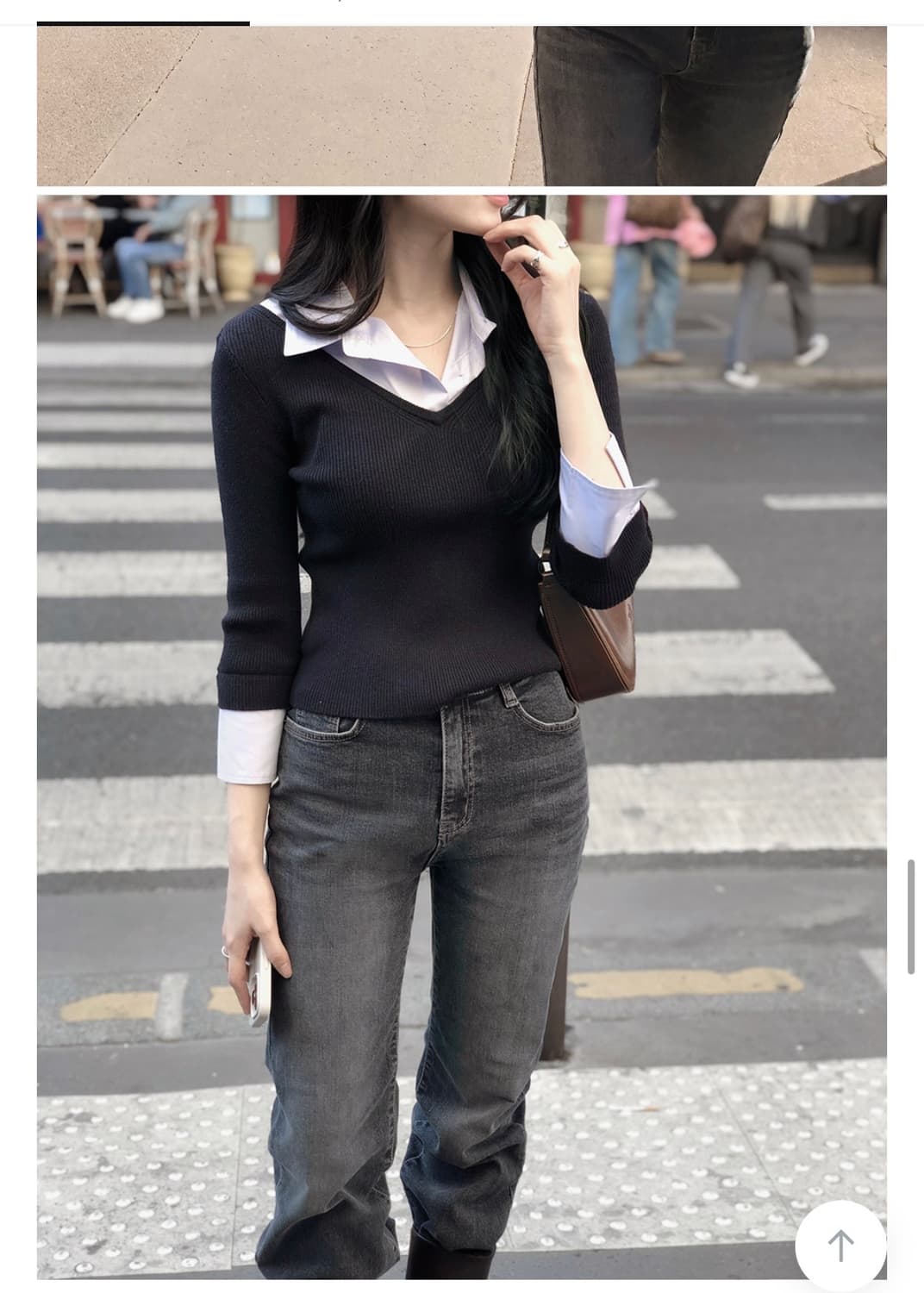 슬로우앤드 세이 셔츠앤 레이어링 니트 상품이미지4