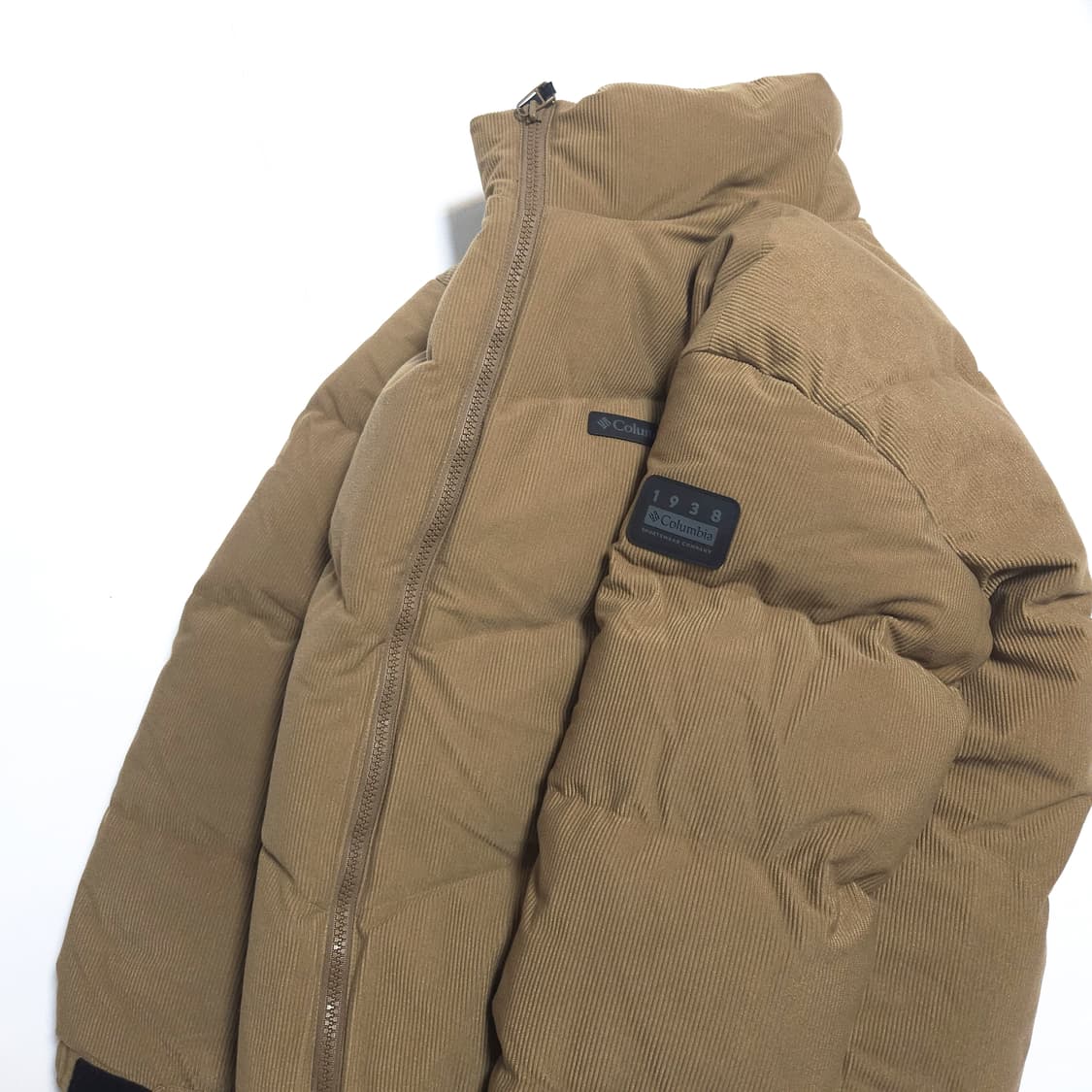 컬럼비아 코듀로이 구스다운 패딩 자켓 델타 상품이미지3
