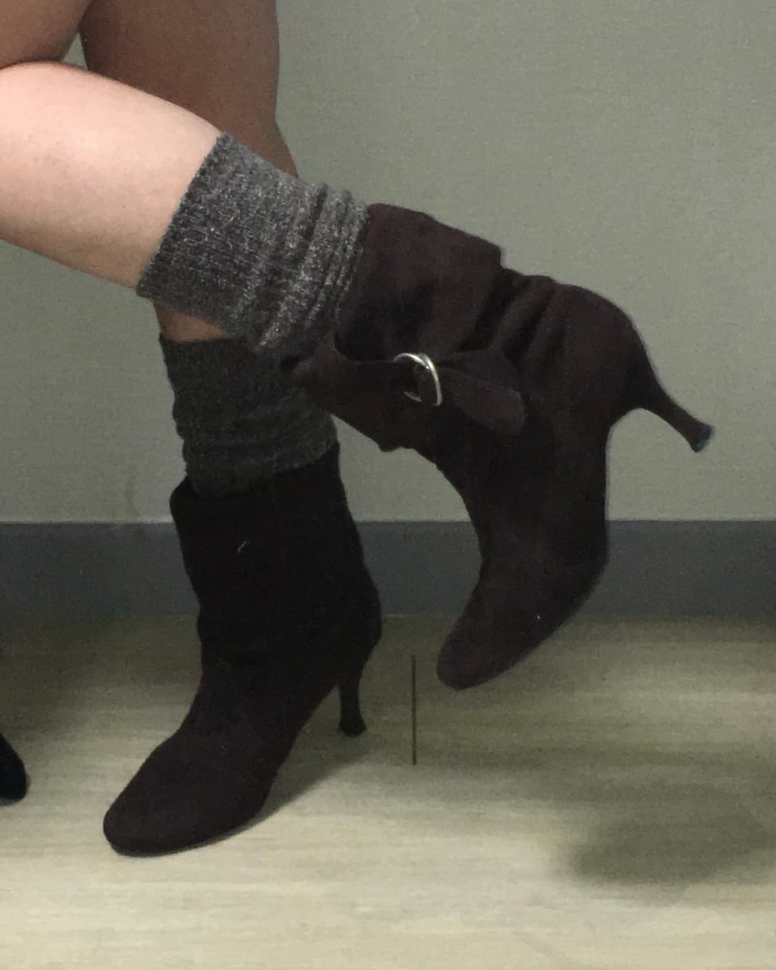 buckle suede folding boots (240) 상품이미지8