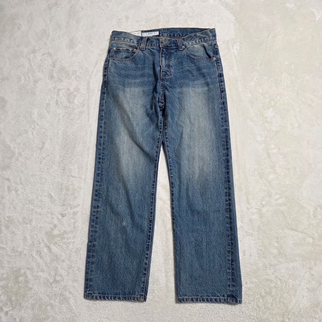 (L)아베크디자인 스트레이트 데님 팬츠 상품이미지1