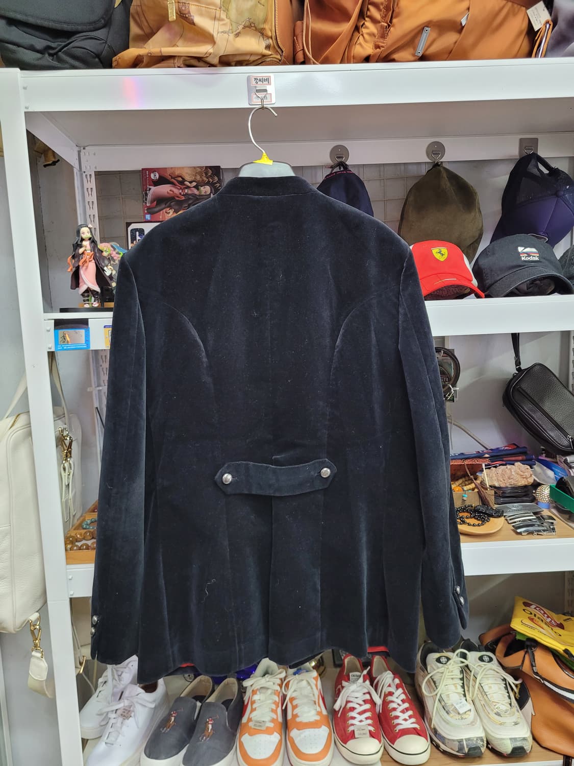Polo 폴로 랄프로렌 블랙 벨벳 자켓 XL 상품이미지2