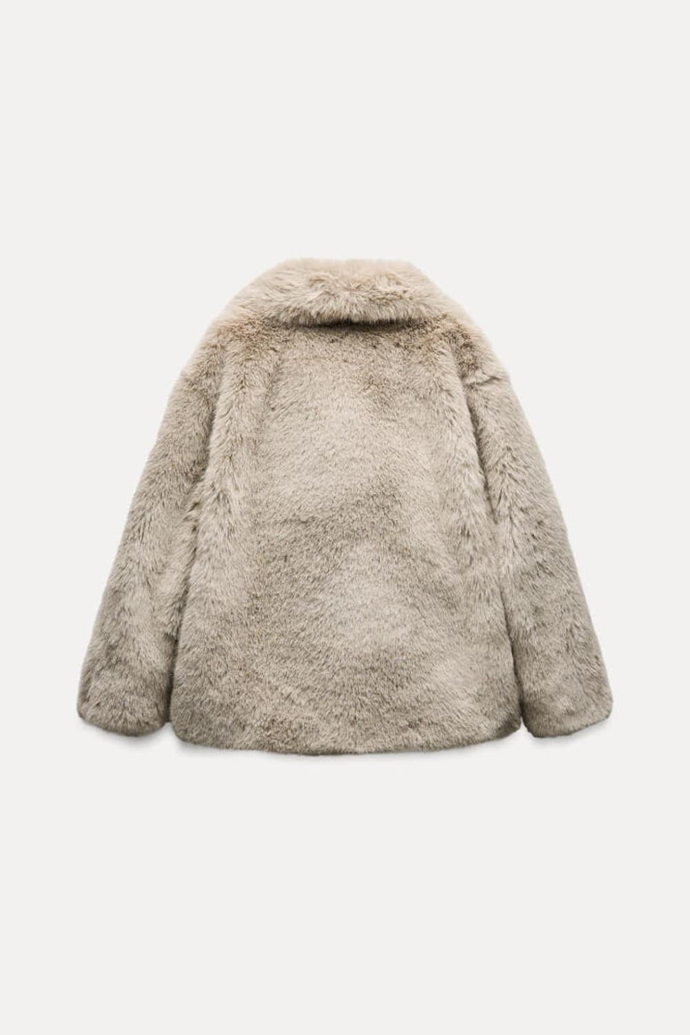 Zara 자라 퍼코트 상품이미지2