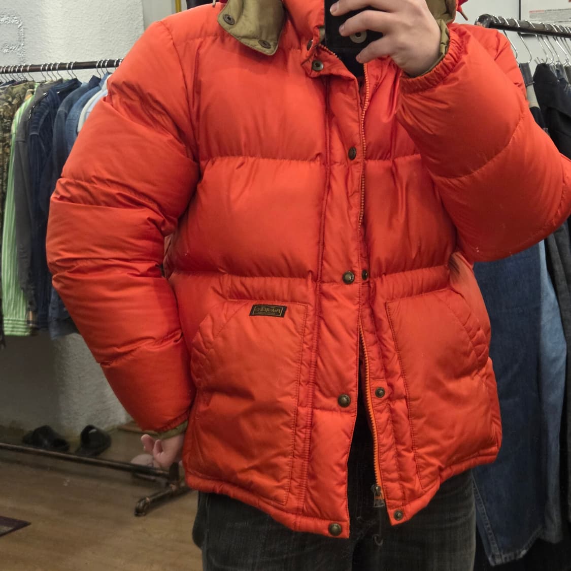 폴로 엘름우드 다운 패딩 L 상품이미지4