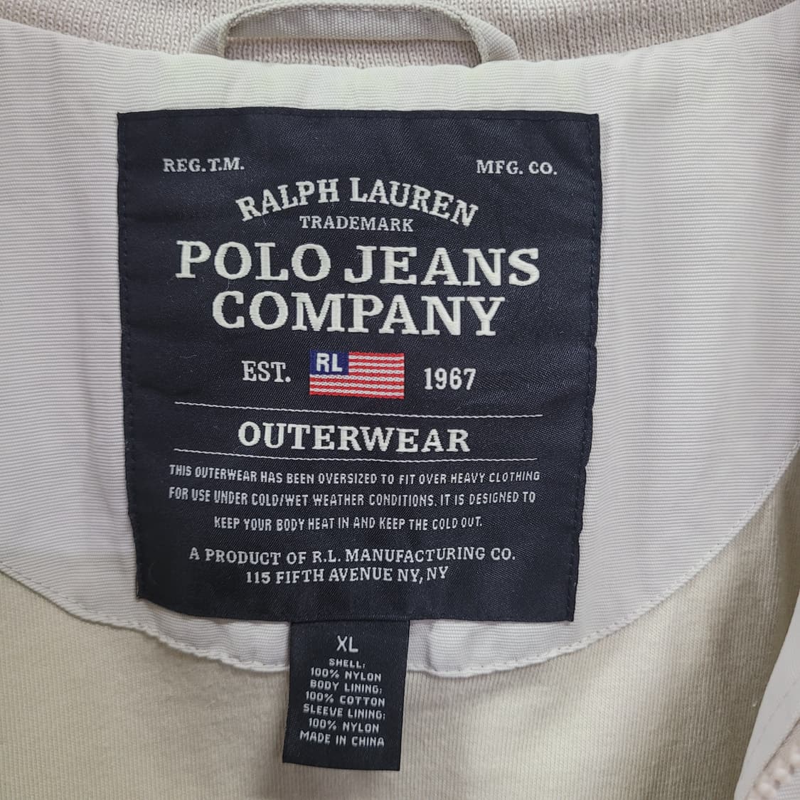 POLO JEANS RALPH LAUREN 자수로고 베이직 자켓 상품이미지5