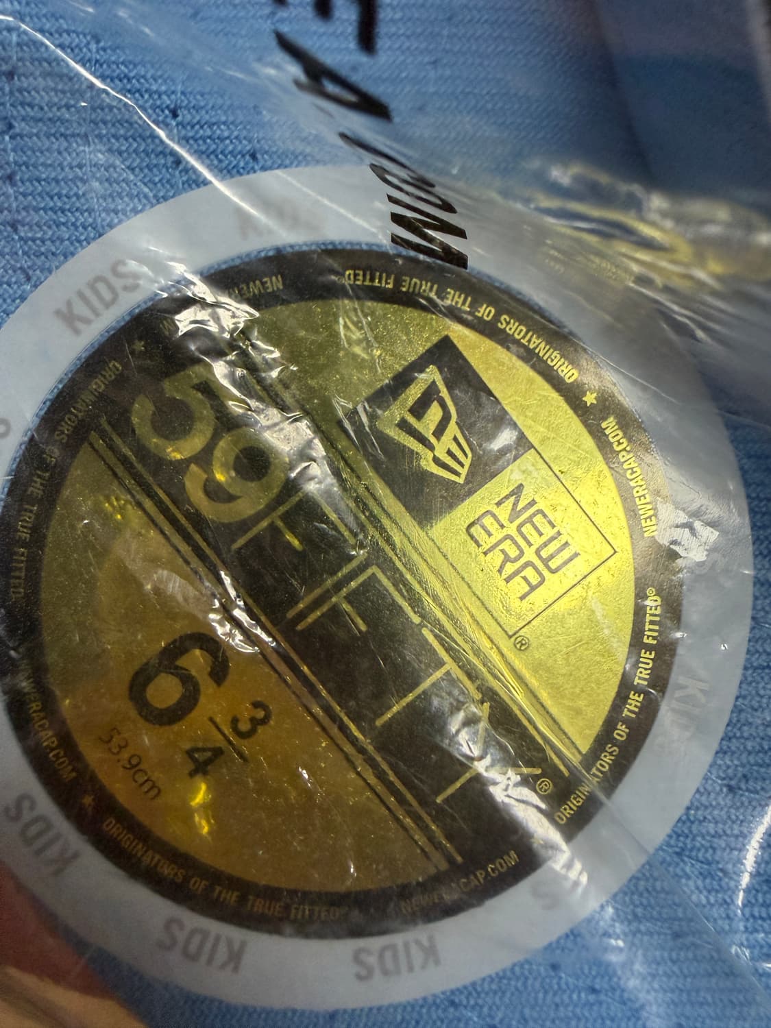 뉴에라X헬로키티 래디언트 블루 키즈 상품이미지3