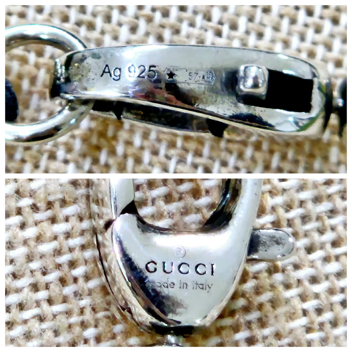 [미사용품] 구찌 마몽 GG 키 목걸이 [정품/풀구성] 상품이미지3