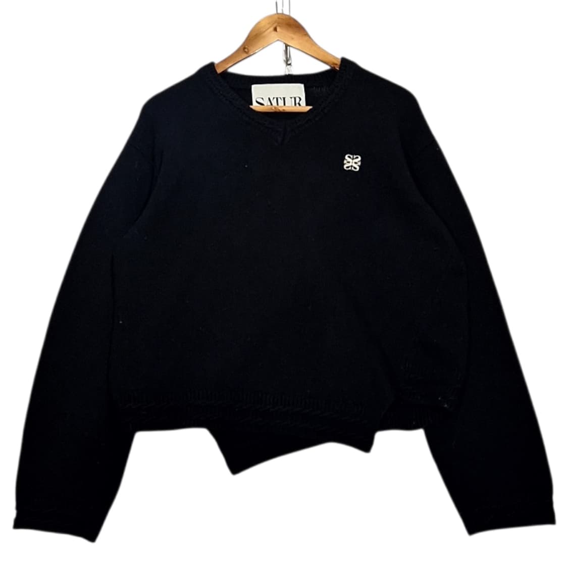 세터 더블린 언발란스 캐시미어 블렌드 니트 상품이미지1