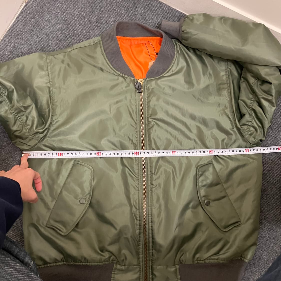 N231 로스코 양면 항공점퍼 ma1 상품이미지5