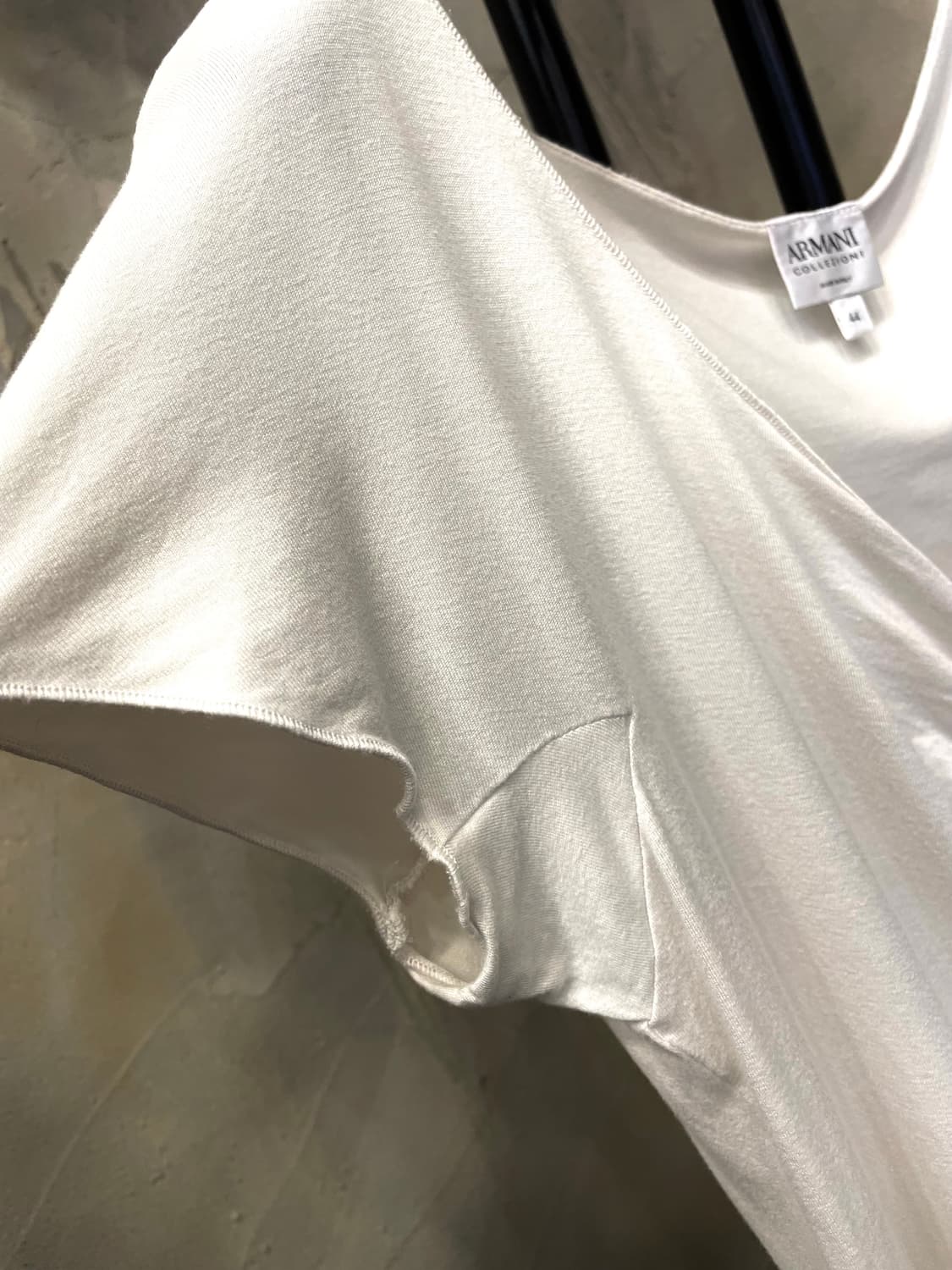 아르마니 콜레지오니 진주알 포인트 반팔 티셔츠 66 상품이미지3