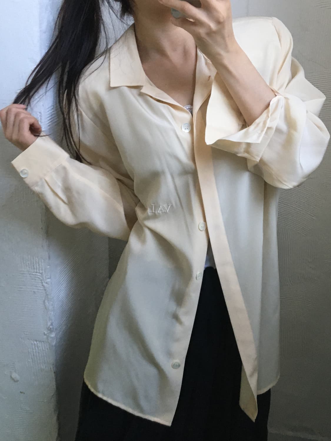 Valentino 발렌티노 90‘s 실크 셔츠 상품이미지1