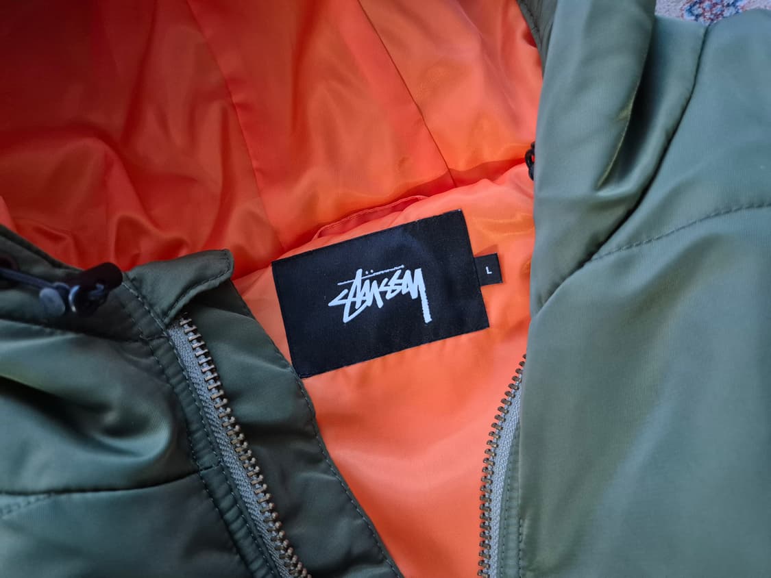 스투시 ma-1 항공 점퍼. 상품이미지8