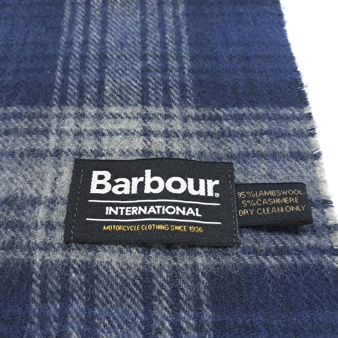 MX369 바버 캐시미어 블렌드 클래식 타탄체크 머플러 상품이미지5