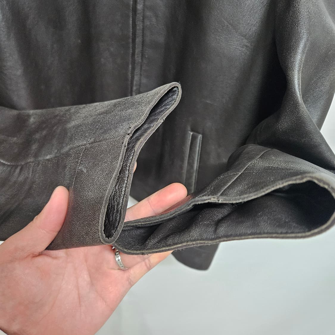 리바이스 레드탭 램스킨 양가죽 자켓 100 상품이미지4