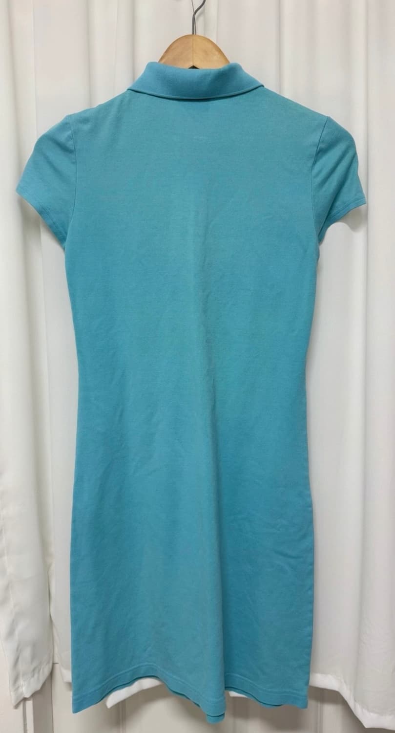 라코스테 하늘색 피케 원피스 상품이미지5