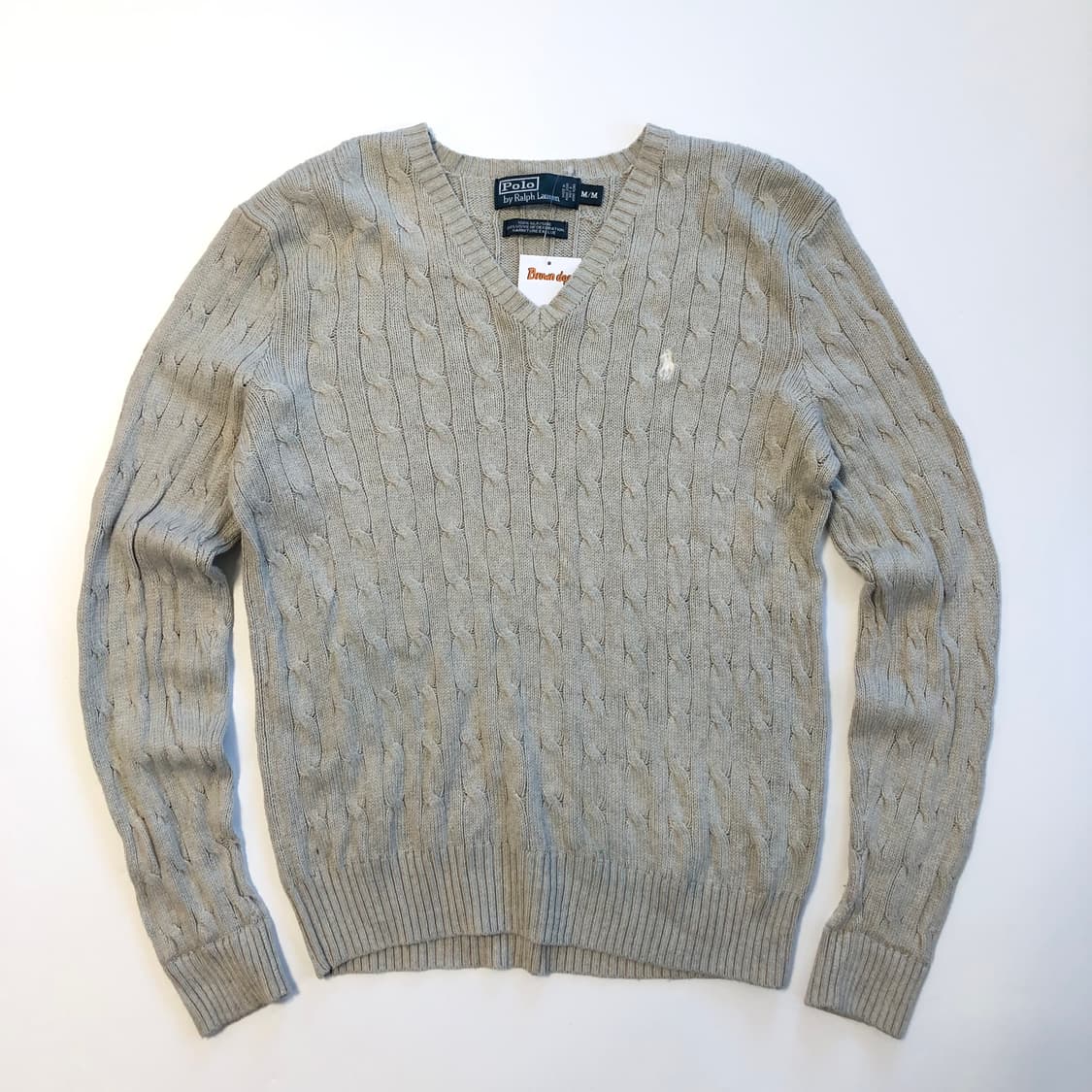 폴로 랄프로렌 꽈배기 니트 상품이미지1