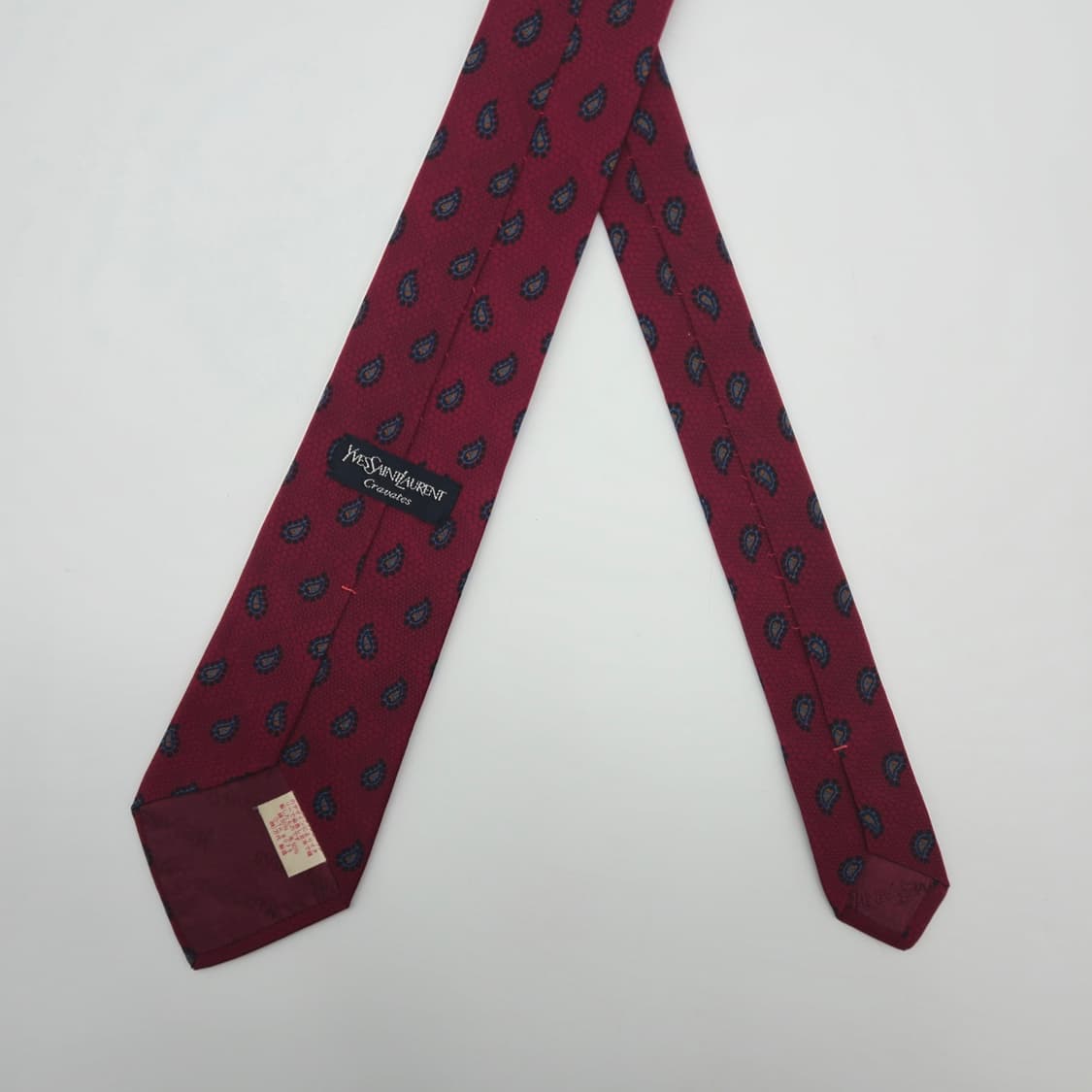 YSL 입생로랑 실크 울 넥타이 [BCF10803_0054-03] 상품이미지2