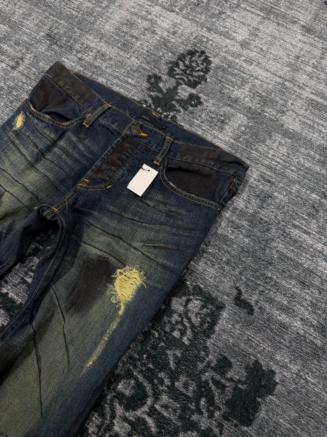Seil dark coating damaged boots cut deni 상품이미지4