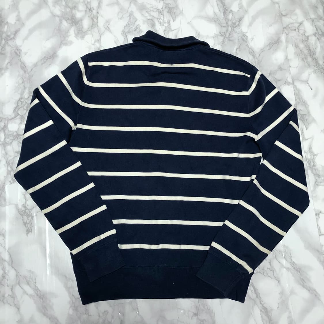 폴로 랄프로렌 반집업 단가라 티셔츠 상품이미지3