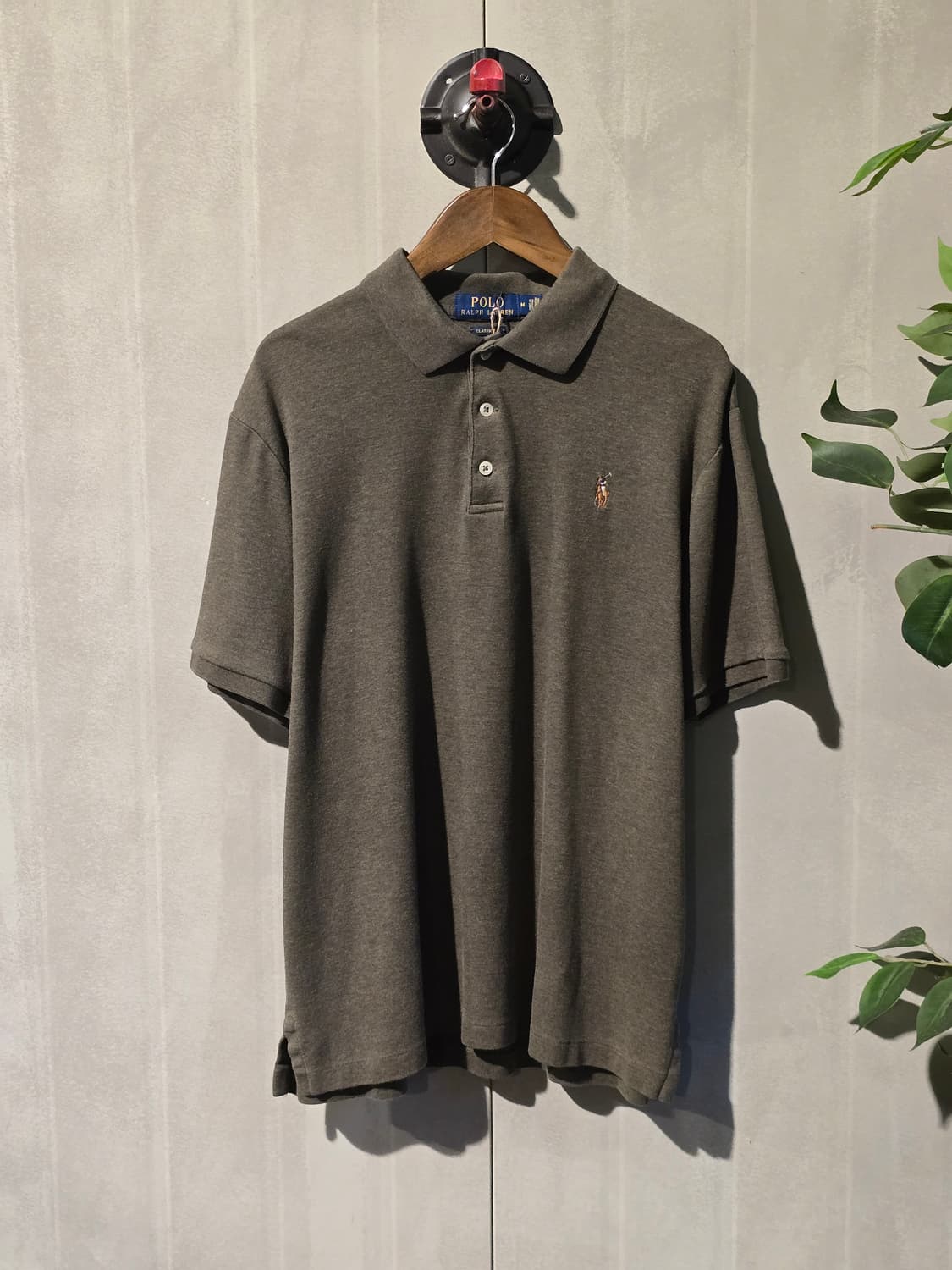 Polo Ralph Lauren 클래식핏 카키 폴로셔츠 상품이미지1