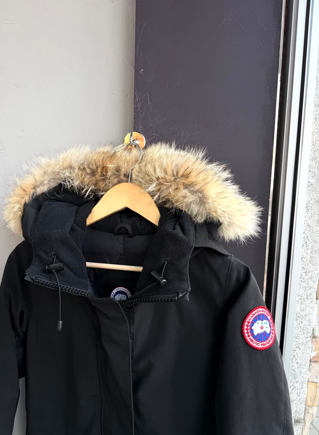 XS/ 캐나다구스 빅토리아 퍼 다운패딩 점퍼 상품이미지4