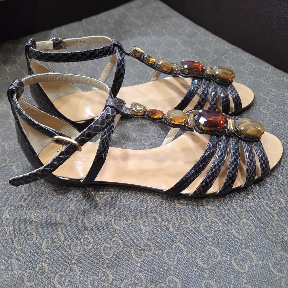 돌체앤가바나 보석 샌들 상품이미지5