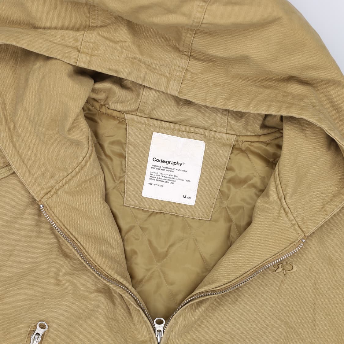 M 코드크라피 여성 빈티지 워싱자켓 0202H1 상품이미지4