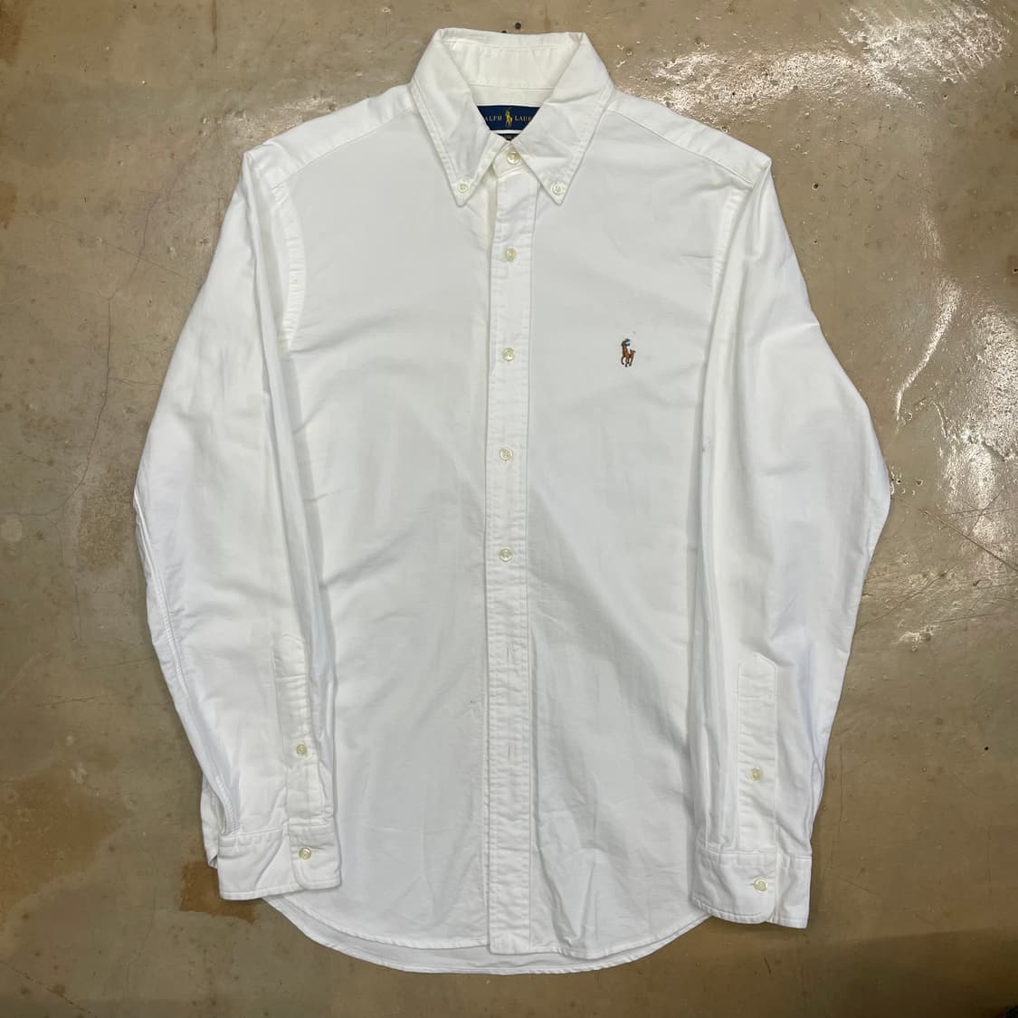 S 폴로랄프로렌 클래식핏 화이트 코튼 셔츠 상품이미지2