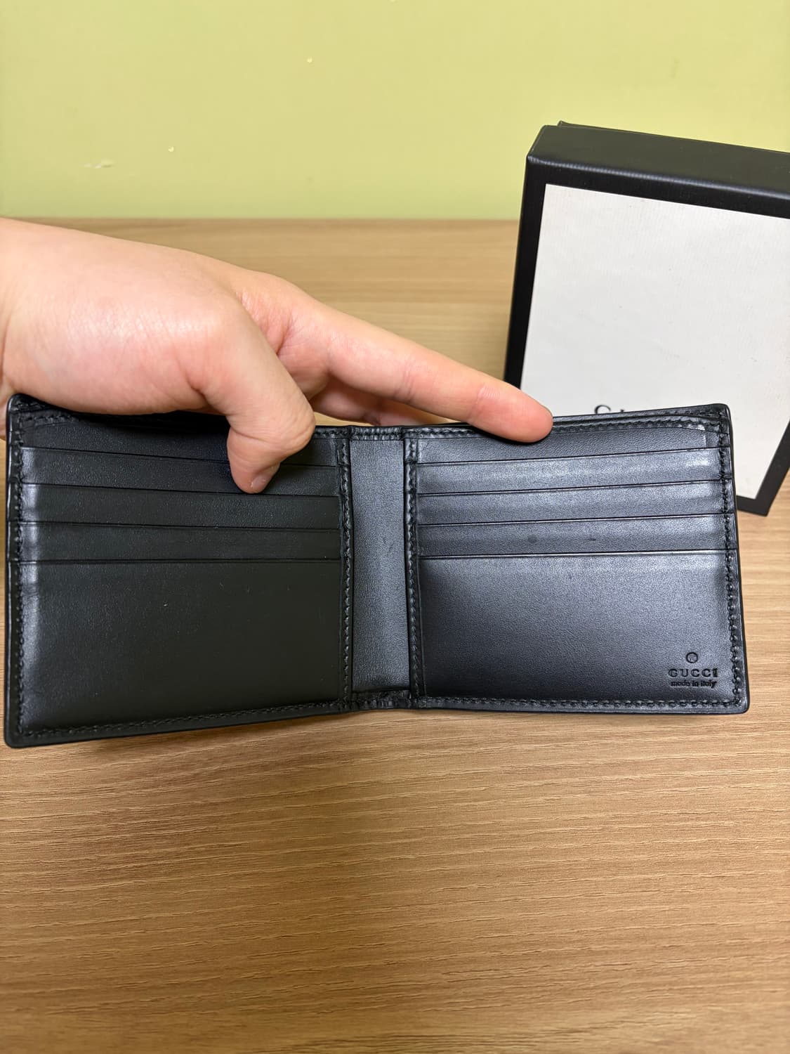 구찌 레드울프 반지갑 상품이미지3