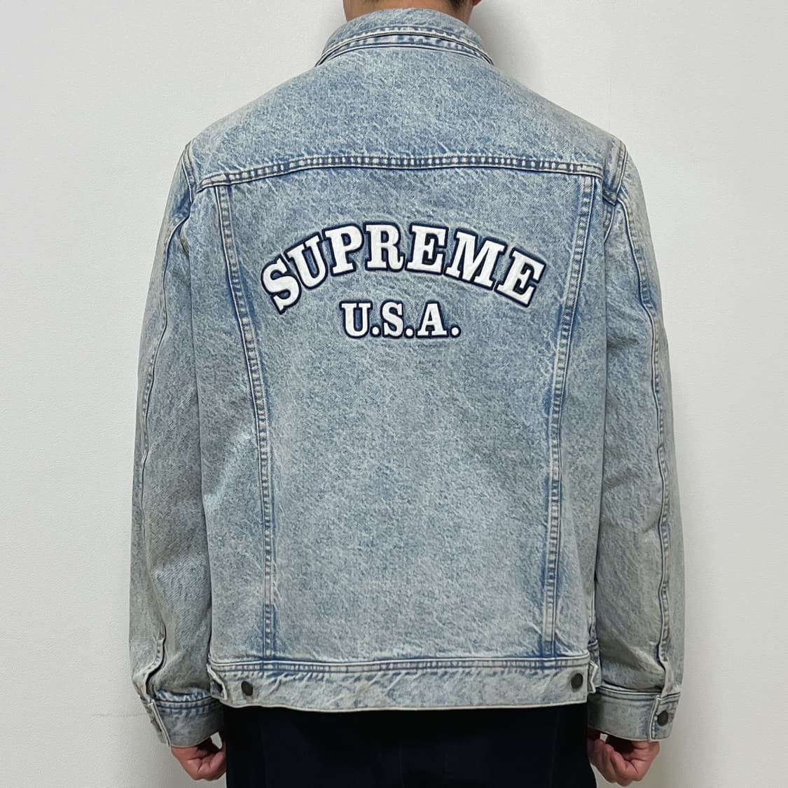 슈프림 16SS 데님 트러커 자켓 연청  상품이미지1
