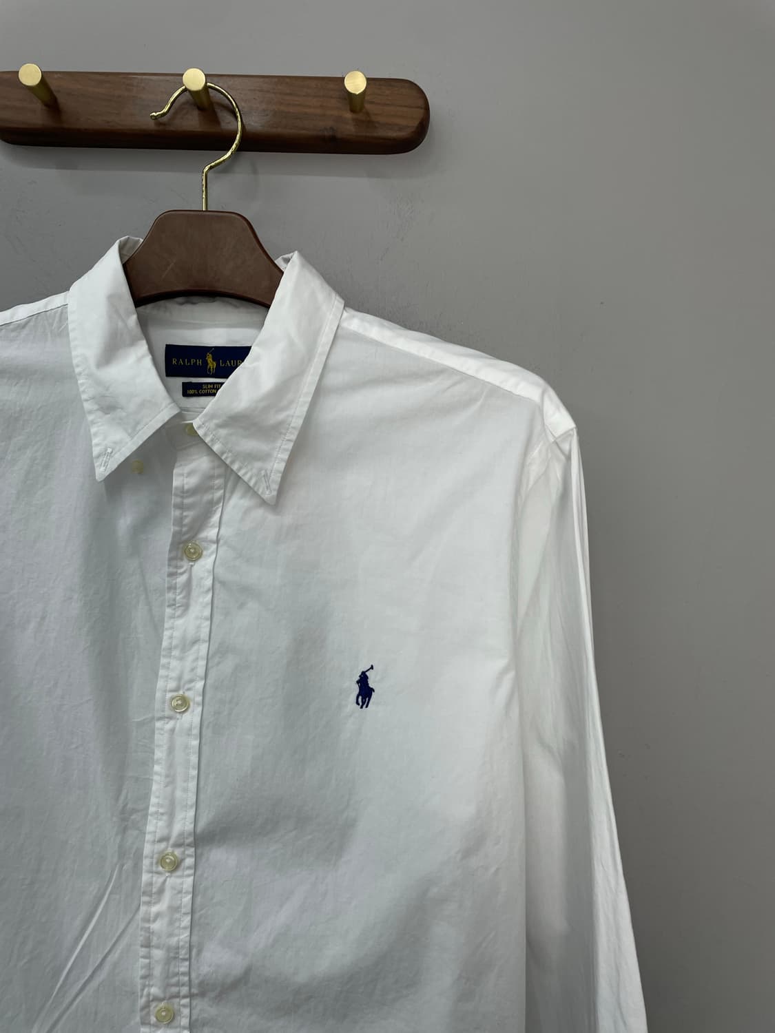 폴로 랄프로렌 클래식 화이트 셔츠 H1103 상품이미지3