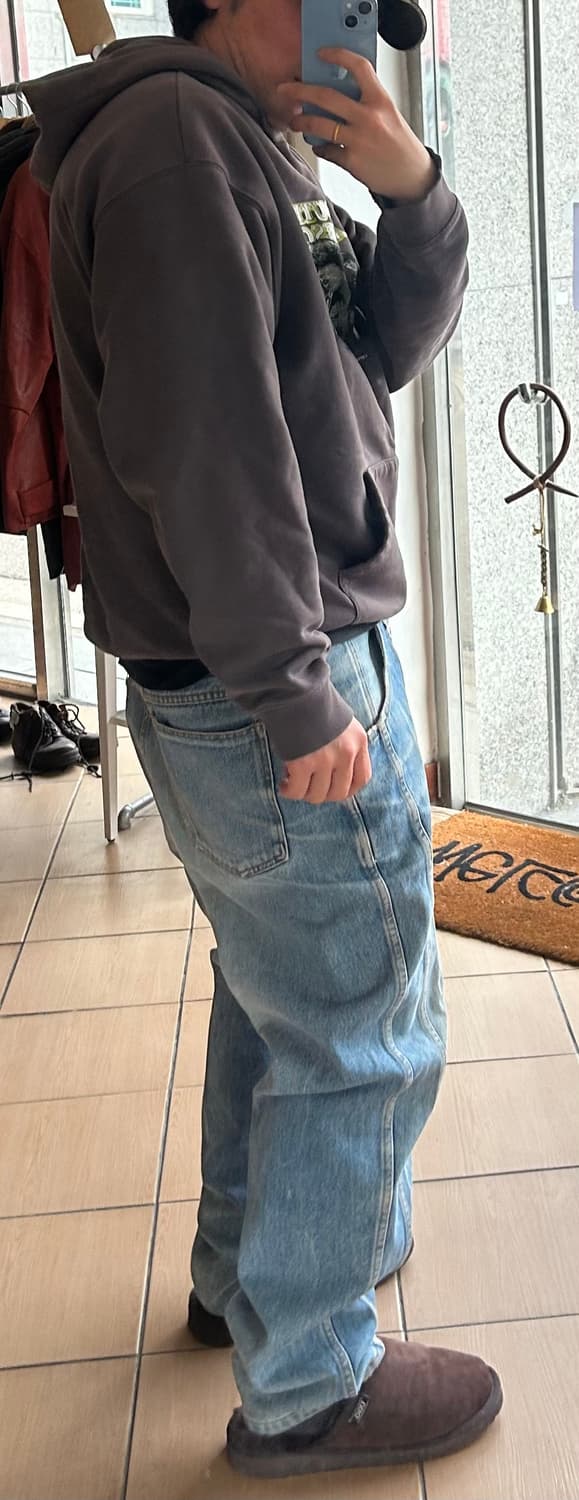 80,90‘s 마리떼프랑소와저버 데님팬츠 상품이미지10