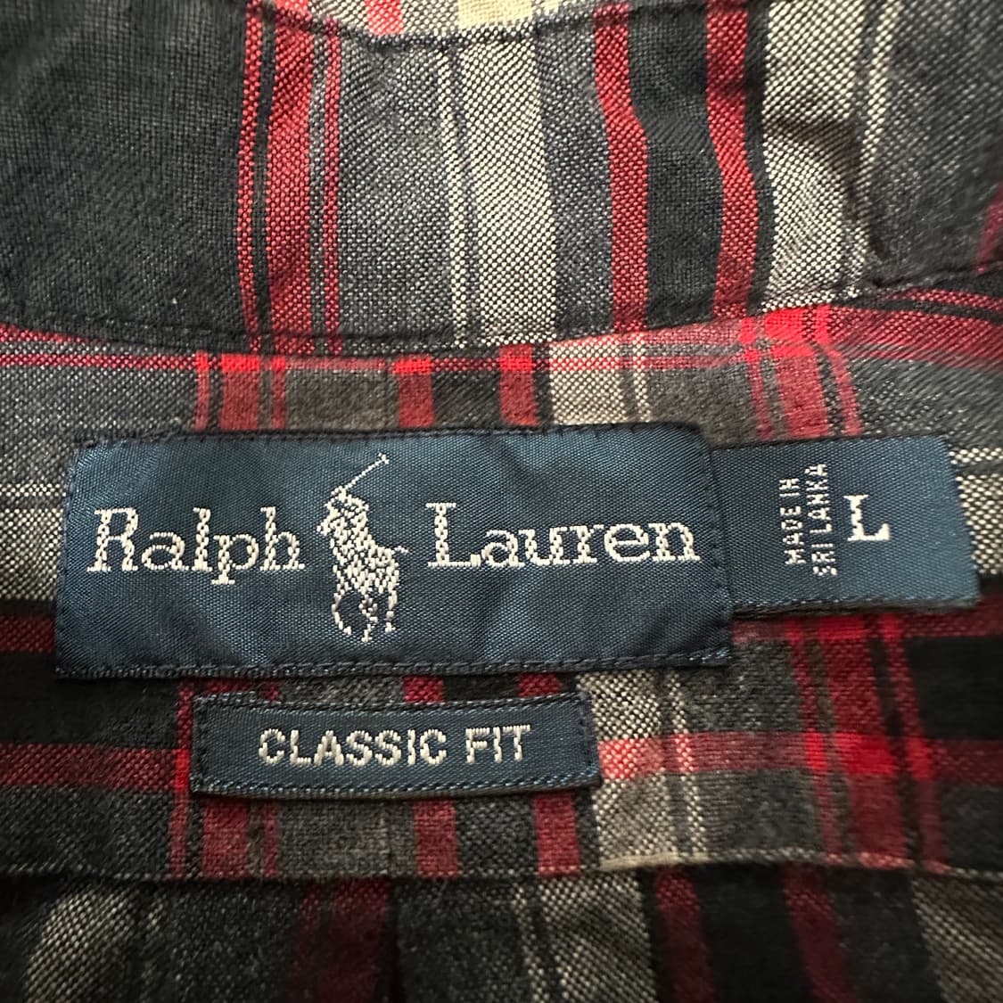 POLO RALPH LAUREN check shirt 상품이미지4