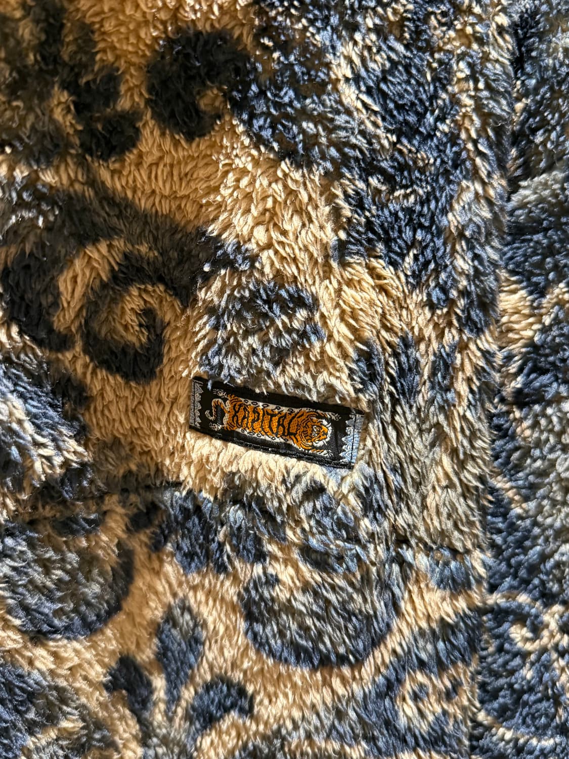 캐피탈 다마스크 반집업 후리스 상품이미지2